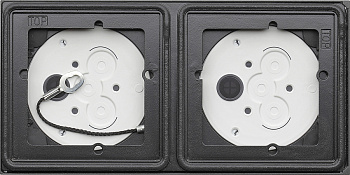 Gira Корпус накладного монтажа System 106 "антрацит" 5502910