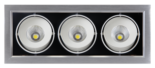 PSP-S 113 3x9W 4000K 24° GREY IP40 .2853042