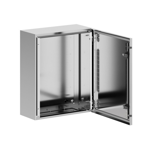 Купить DKC Корпус навесной STH с М/П из нержавеющей cтали AISI316 ВхШхГ 500x400x200 мм, с фланцем