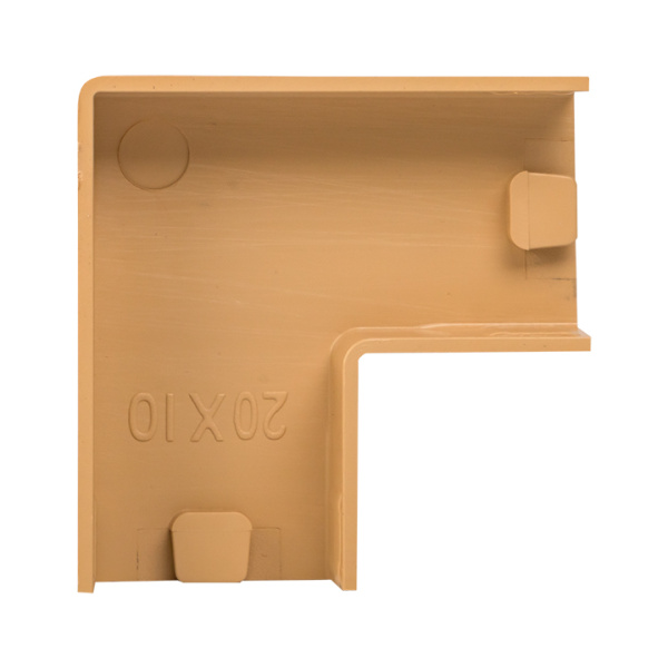 Купить EKF PROxima Поворот 90 гр. (20х10) (4 шт) Plast под светлое дерево