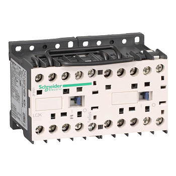 SE Contactors K Контактор реверсивный 4P (4 НО), AC1 25 A, 220В 50/60 Гц, мех. LC2K09004M7