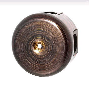 BIRONI Лизетта Пластик Бронза Распред.коробка 78*30мм (4 ввода в комплекте) B1-521-25-K