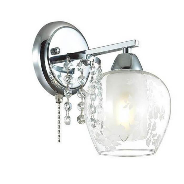 Lumion 3065/1W LN16 189 хром/стекло/хрусталь Бра E14 60W 220V KRISTALIN