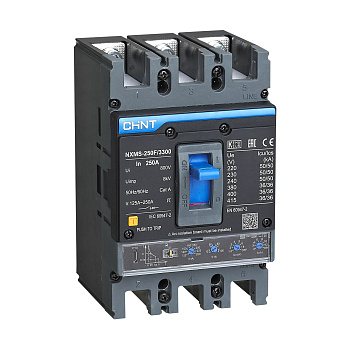 CHINT Авт. выкл. NXMS-250SF/3Р 250A 36кА с электронным расцепителем (R)