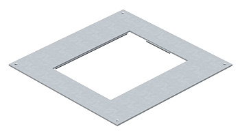 OBO Bettermann Крышка монтажного основания UZD250-3 для лючка GES6 (сталь) 7400463