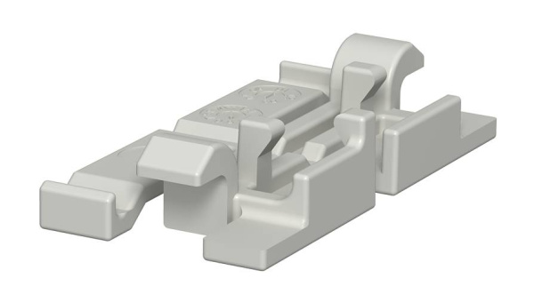 OBO Bettermann Фиксатор крышки кабель-канала WDK h=60 мм, ПВХ, светло-серый 6022995