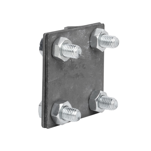 Купить EKF PROxima Зажим универсальный полоса 30 - прут 10 (пластина 57x57мм) HZ