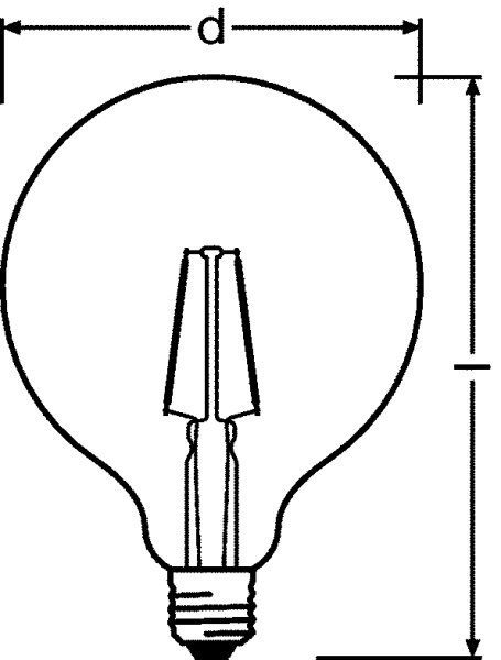 Купить Osram Vintage 1906 LED 22 2.5 W/2500 K E27 4058075808980