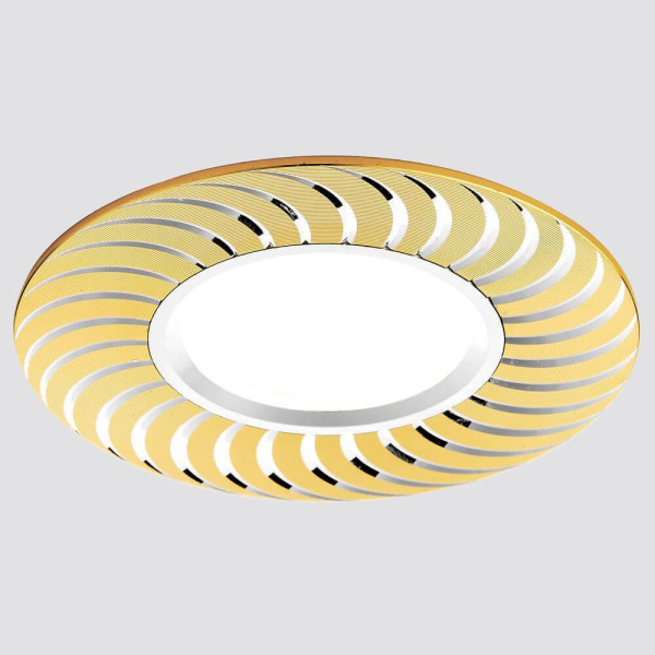 Купить Ambrella Встраиваемый потолочный точечный светильник A720 G/AL золото/алюминий