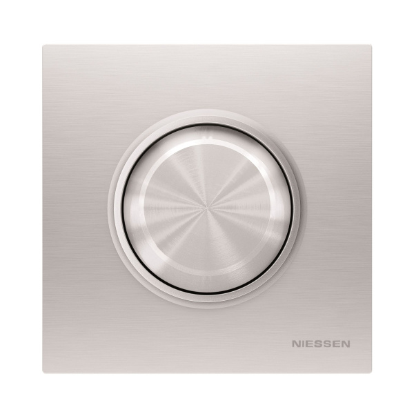 Купить ABB SKY Moon Нержавеющая сталь Рамка 1-постовая 2CLA867100A4001