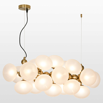 Lussole LOFT Линейно-Светильник подвесной матовое золото LSP-8650