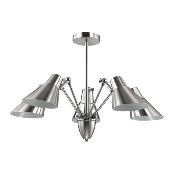 Lumion 3590/5C LN18 080 хром Люстра на штанге E27 5*60W 220V VITTAM