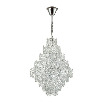 Odeon Light 4923/10A MODERN ODL22 325 хром/прозрачный/стекло Люстра E14 10*40W TALERTI