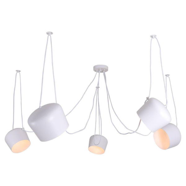 Lussole Комплект GRLSP-8175 (Светильник LSP-8175, Лампа светодиодная E27 5 шт.)