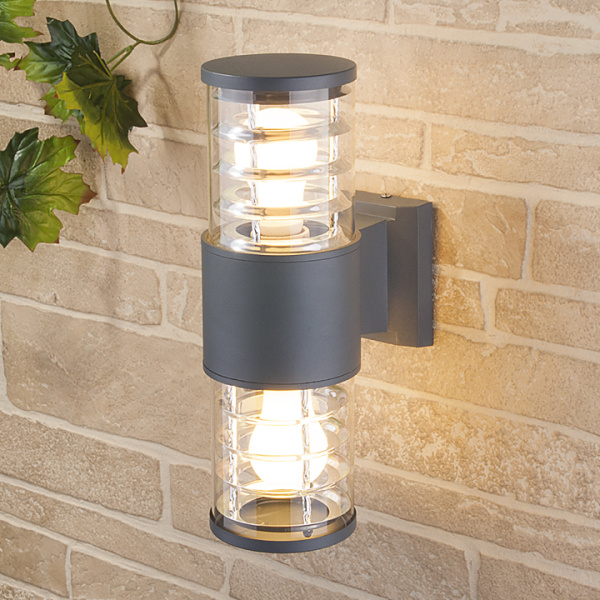 Elektrostandard 1407 TECHNO / Светильник садово-парковый серый a032621