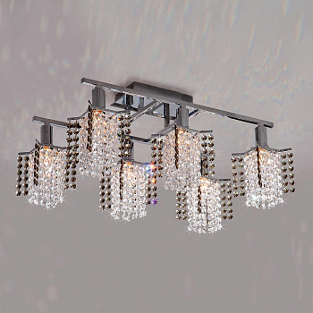 Citilux CL323161 Лекс Хром+Пр.+Дымч. Светильник Люстра