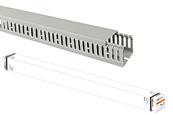 TDM Кабель-канал перфорированный 40х40 перфорация 4/6мм (36 м) SQ0410-0013