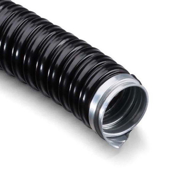 Металлорукав в ПВХ изоляции МРПИнг-38 (бухта 20 м/уп.) черный Rexant 28-0038-20