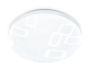 Ambrella Потолочный светодиодный светильник FZ1040 WH белый 30W 6400K D370*55 (Без ПДУ)