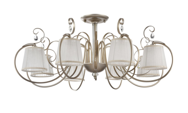 Купить Freya Classic Simone Кремовый с Золотом Потолочный светильник E14 40W FR2020-CL-08-BG