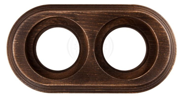 BIRONI Лизетта Бук Старое дерево Рамка 2-ая на бревно 260мм BFC26-620-17