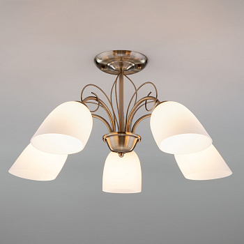 Eurosvet Люстра 30107/5 античная бронза 00000078347