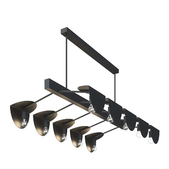 Svetholl Гемера L1500 B820 H350 Лампы: 10 х Е27 ISGR2-350820-150040E2710