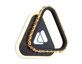 Ambrella Настенный светодиодный светильник FA236 BK черный LED 4200K/4200K/6400K 30W 210*210*50