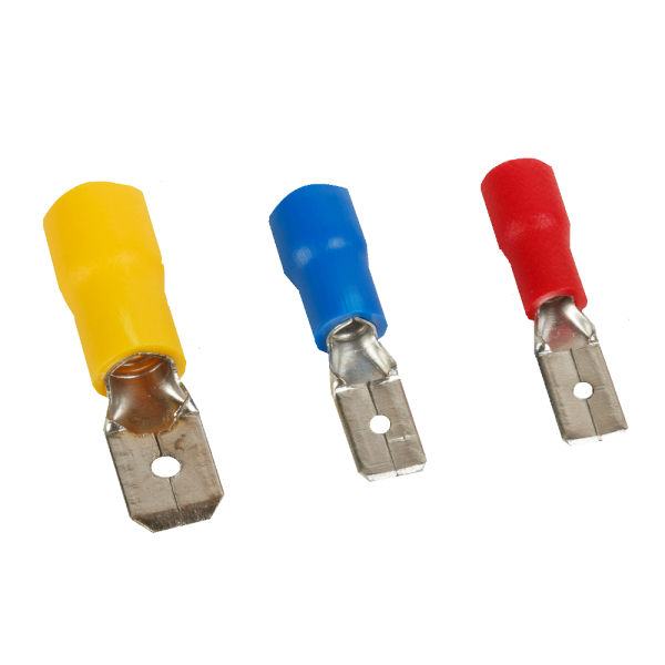 КЭАЗ Разъем плоский  РпИп OptiKit S-Pp-PVC-2-5-0,8(100шт)