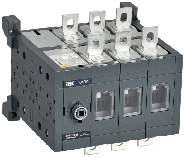 IEK KARAT Выкл-разъед. ВРК реверс. без рукоятки 3P 160А