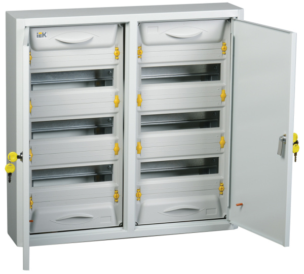 IEK Корпус металлический ЩРн-2x36з-0 36 УХЛ3 IP31 PRO MKM15-N-2X36-31-ZU