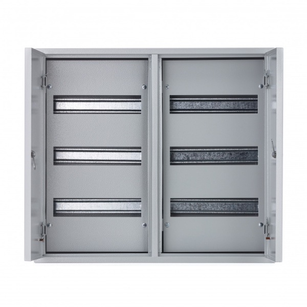 Dekraft Корпус металлический навесной двудверный 520х585х120 72 мод. IP31 ЩРН-72