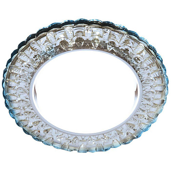 Ambrella Встраиваемый точечный светильник со светодиодной лентой G315 CL/CLD хром/прозрачный GX53+3W(LED COLD)