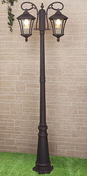 Elektrostandard GLXT-1450F/2 / Светильник садово-парковый Virgo F/2 капучино a031925