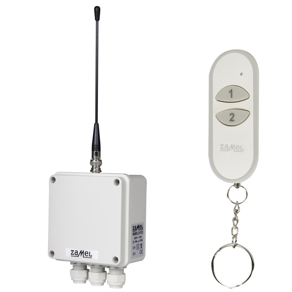 Zamel Комплект-сетевой радиовыключатель 2-канальный RWS-311D/Z