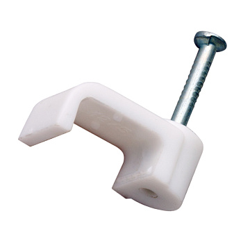 Крепеж кабеля плоский 5мм х 2мм (упак. 50 шт.) Rexant 07-4205