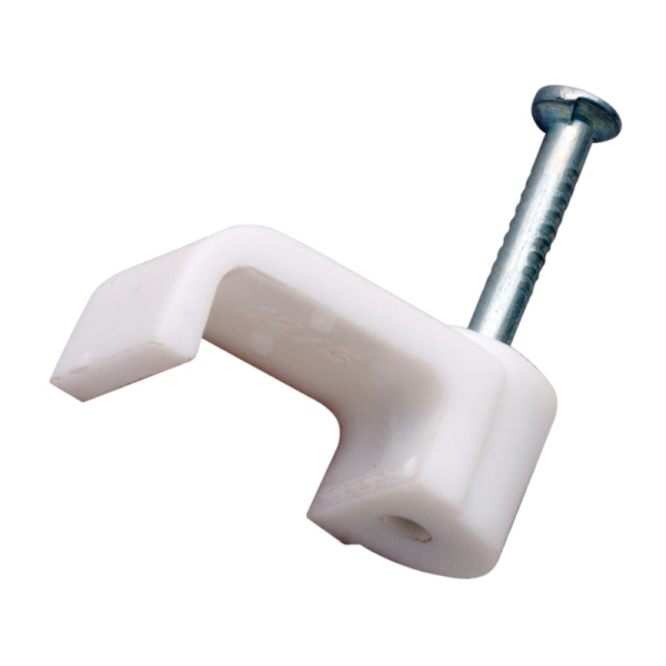 Крепеж кабеля плоский 5мм х 2мм (упак. 50 шт.) Rexant 07-4205