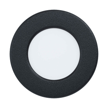 Eglo 99142 Светодиодный встраиваемый светильник FUEVA 5, 2,7W (LED), 86, ET26, 300lm, 3000K, сталь, черный