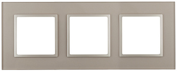 ЭРА 14-5103-04 Elegance Шампань/шамп Стекло Рамка 3-ая