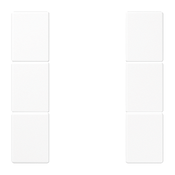 JUNG KNX Белый Набор накладок, на кнопочный модуль 3гр LS503TSAWW