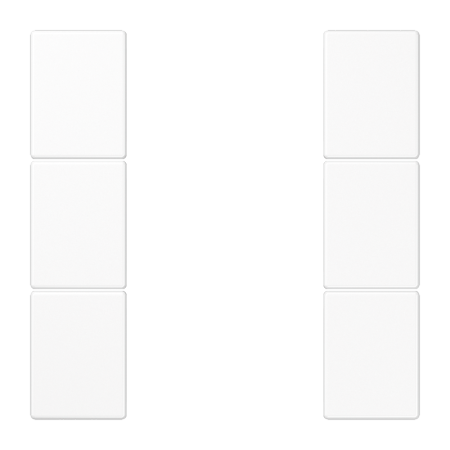 JUNG KNX Белый Набор накладок, на кнопочный модуль 3гр LS503TSAWW