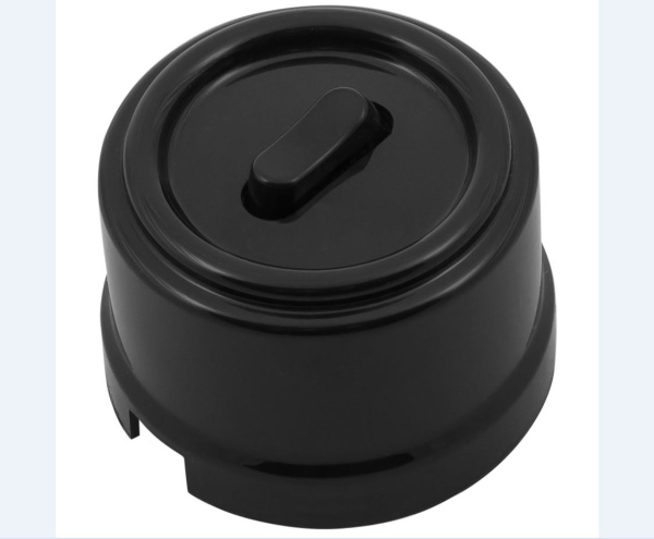 BIRONI Лизетта Пластик Коричневый Выключатель перекрестный 1-кл (клавишный) B1-223-22