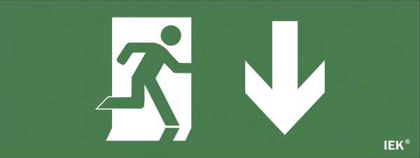 IEK Самоклеющая этик. "Фигура/стр. вниз" ДПА IP20/54 IEK