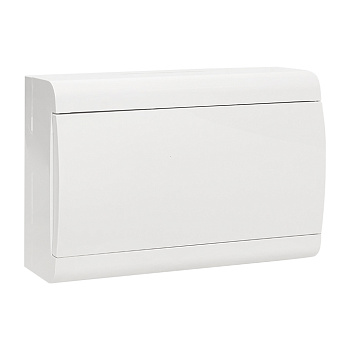 EKF PROxima Щит распределительный ЩРН-П-15 "SlimBox" белая дверца IP41