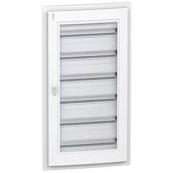 SE Pragma Бокс встраиваемый 144мод (6р) 610x1110x150 метал.прозрачная дверь PRA24624