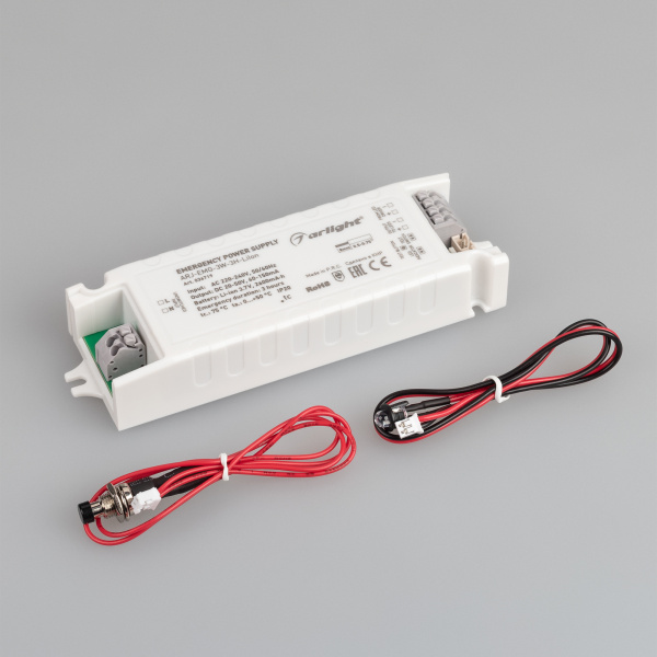 Купить Arlight Блок аварийного питания ARJ-EMG-3W-3H-LiIon (IP20 Пластик, 2 года) 036719