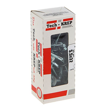 Tech-Krep Саморез КР ZP св. 5,5х32 (30 шт) - коробка с ок. 124637