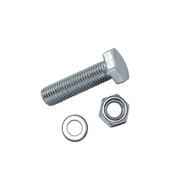 Tech-Krep Болт DIN933 с шестигранной головкой оцинк. М8х40 + гайка + шайба (4 шт) - пакет 112723