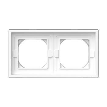 Systeme Electric ArtGallery Белый Рамка 2-ая IP44