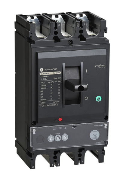 Systeme Electric Автоматический выключатель SYSTEMEPACT CCB400 150KA S2.3M 3P3D 320A рычаг